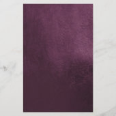 梅エレガント紫ひま結婚わり (裏面)