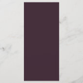 梅エレガント紫ブルゴーニュフローラ結婚ズ メニュー (裏面)