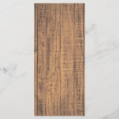 梅エレガント紫素朴木結婚本 メニュー (裏面)