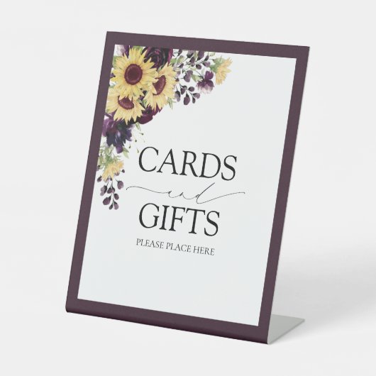 梅エレガント紫 台座サイン (正面)