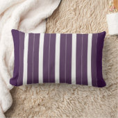 梅ストライプ腰可逆枕 ランバークッション (ブランケット)