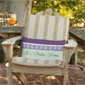 梅デザイナーとパティオの時パターン（の模様が）ある間 アウトドアクッション (椅子)