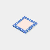 梅フローラ青かわいい ポストイット (アングル)