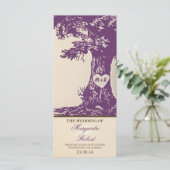 梅ヴィンテージラブツリーウェディングプログラム プログラム (スタンド正面)