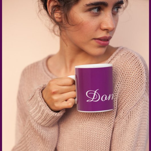 梅完璧 – カスタマイズ可能な名前コーヒーマグ コーヒーマグカップ