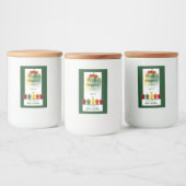 梅干しピーマン緑2x3 フードラベル (ボトル)