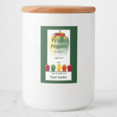 梅干しピーマン緑2x3 フードラベル (正面)