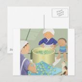 梅干し ポストカード (正面/裏面)