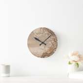 梅日本の花 ラウンド壁時計 (ホーム)