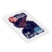 梅毒は危険な病気 マグネット (右側)