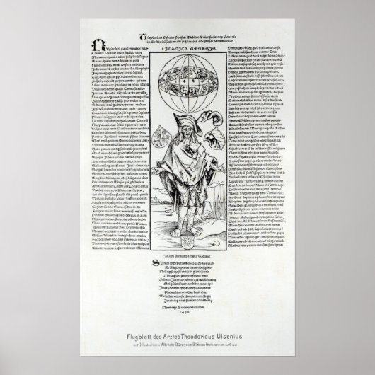 梅毒イラストレーション, 1496 ポスター (正面)