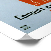 梅毒ストライク(白) ポスター (角)