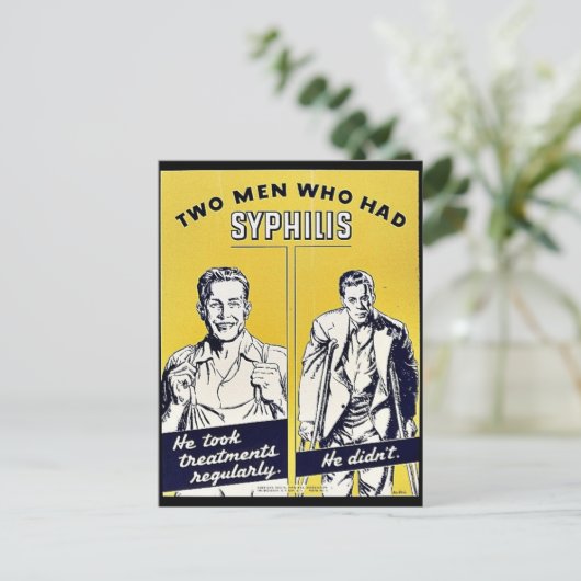 梅毒 ポストカード (スタンド正面)