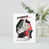 梅毒～業界への脅威 ポストカード (スタンド正面)