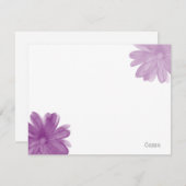 梅水彩花 ノートカード (正面/裏面)