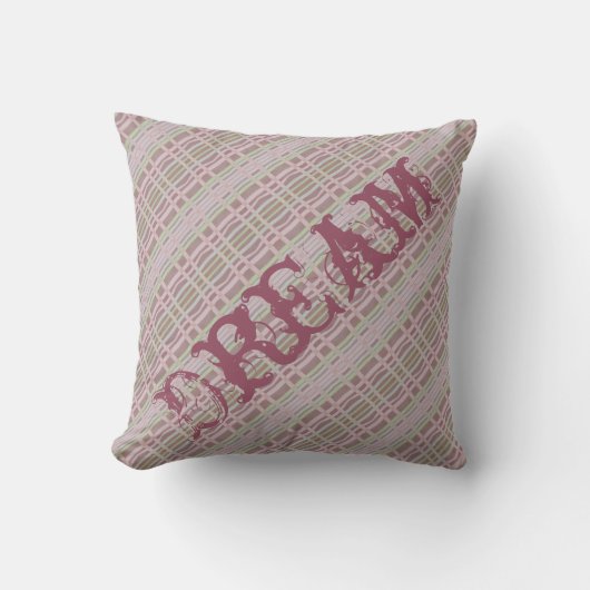 梅水模様 クッション (正面)