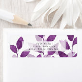 梅水色葉 ラベル (インサイチュ)