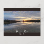 梅江川 ポストカード (正面)