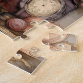 梅泣き：紫梟の笑い ジグソーパズル (側面)