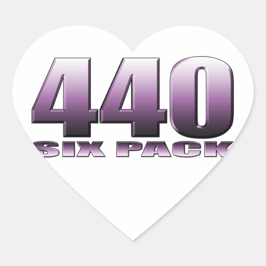 梅熱狂する紫 ハートシール (正面)