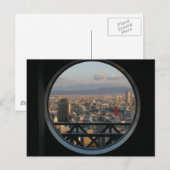 梅田スカイ建物からの大阪日本の眺め ポストカード (正面/裏面)