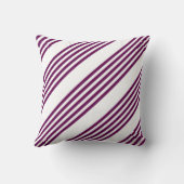 梅白5ストライプ型 クッション (裏面)