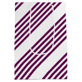梅白5ストライプ型 ミディアムペーパーバッグ (裏面)