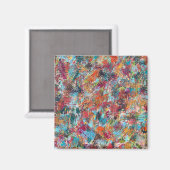 梅磁熱狂する石 マグネット (正面/裏面)