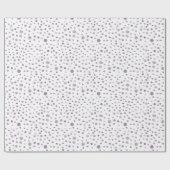 梅紙吹雪水彩網点ラッピング紙 ラッピングペーパー (フラット)