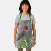 梅素晴らしの上のアンナのハミングバード エプロン (インサイチュ)