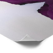 梅紫バラ24表結婚座図 ポスター (角)