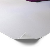 梅紫バラ26表結婚座図 ポスター (角)