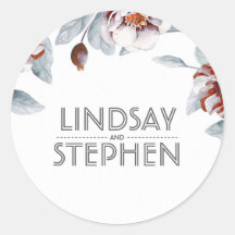 梅紫色の水色の花エレガントな結婚式