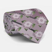 梅花とストライププリント ネクタイ (ロール)