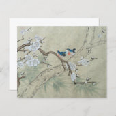 梅花の春-紙シート (正面/裏面)