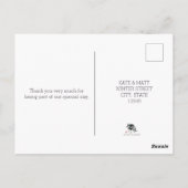 梅花墨江結婚撮影 ポストカード (裏面)