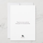 梅花墨 サンキューカード (裏面)