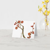 梅花尾形光琳日本のファインアート カード (黄色い花)