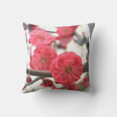 梅花春ピンク発芽 クッション (裏面)