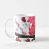 梅花春ピンク発芽 コーヒーマグカップ (左)