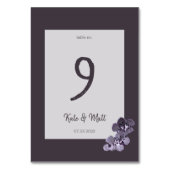 梅花澄江 テーブルナンバー (正面)