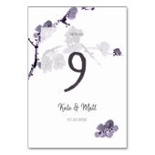 梅花澄江 テーブルナンバー (正面)