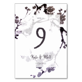 梅花澄江 テーブルナンバー