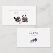 梅花澄江 プレイスカード (正面/裏面)