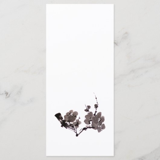 梅花澄江 メニュー (裏面)