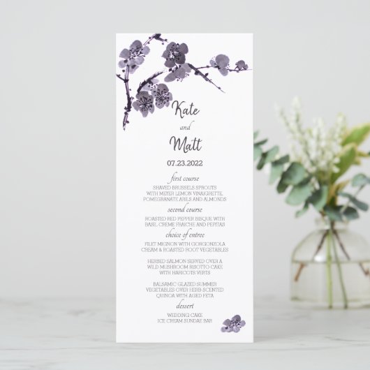 梅花澄江 メニュー (スタンド正面)