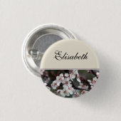 梅花結婚のボタン 缶バッジ (正面&裏面)