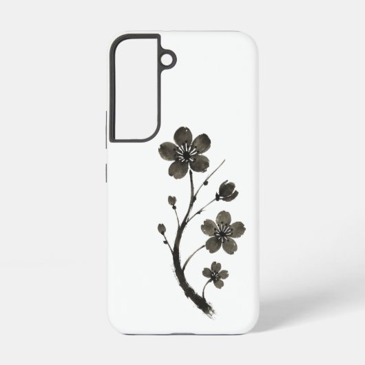 梅花線芸術 – 植物電話ケース SAMSUNG GALAXYケース (裏面)