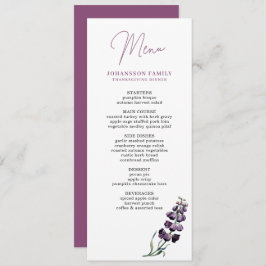 梅花花感謝祭ディナーメニュー メニュー