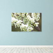 梅花 キャンバスプリント (インサイチュ (ウッドフロア))